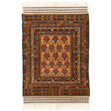 Kilim Khorasan Nomadic Carpet 120x178 - Authentic Oriental Wool Persian Rugs in Dubai