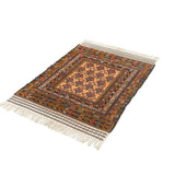 Kilim Khorasan Nomadic Carpet - Authentic Oriental Wool Persian Rugs in Dubai