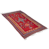 Kilim Qashqai Nomadic Carpet - Authentic Oriental Wool Persian Rugs in Dubai