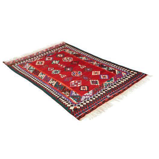 Kilim Qashqai Nomadic Carpet - Authentic Oriental Wool Persian Rugs in Dubai