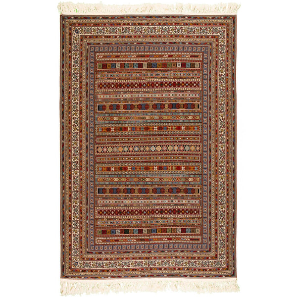 Kilim Sirjan Moharamat Nomadic 196x300 - Authentic Oriental Wool Persian Rugs & Kilims  in Dubai