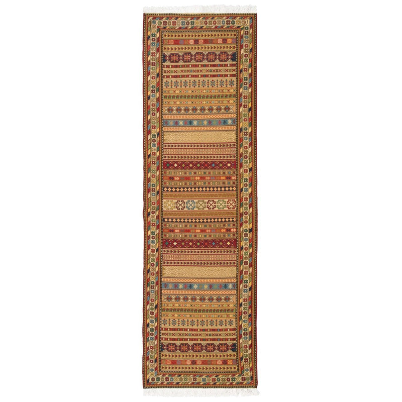 Kilim Sirjan Moharamat Nomadic 71x238 - Authentic Oriental Wool Persian Rugs & Kilims  in Dubai