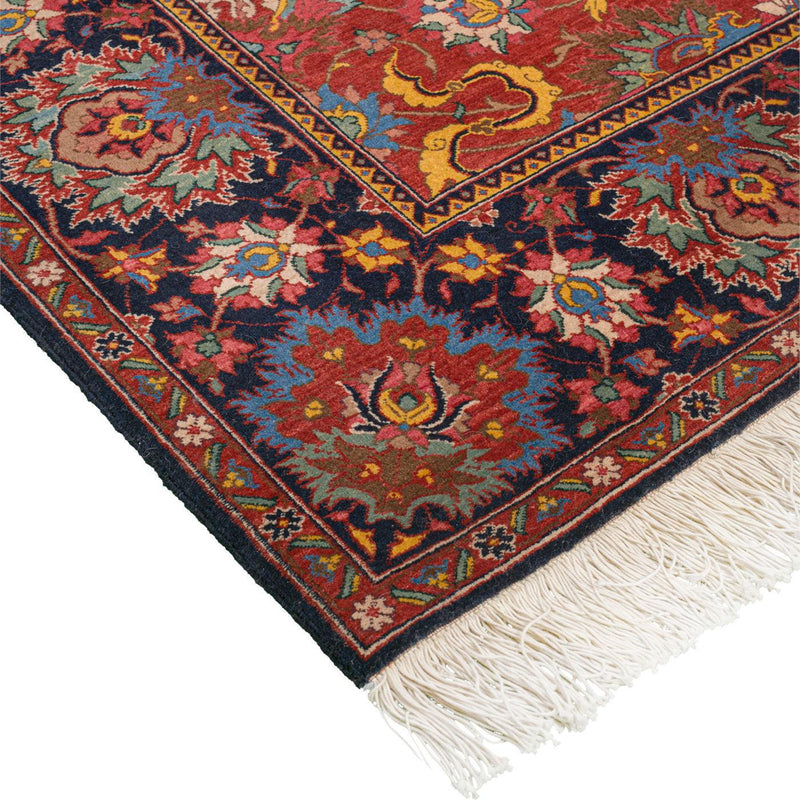 Layli Heriz Persian Carpet Wool 180x232 Red - - Authentic Vintage Rugs & Kilims in Dubai