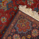 Layli Heriz Persian Carpet Wool 180x232 Red - - Authentic Vintage Rugs & Kilims in Dubai