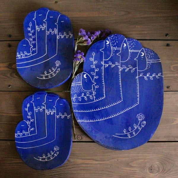 Lullaby Ceramic Plate Set - Tabletop Accessories & Artistic Handmade Tableware in Dubai