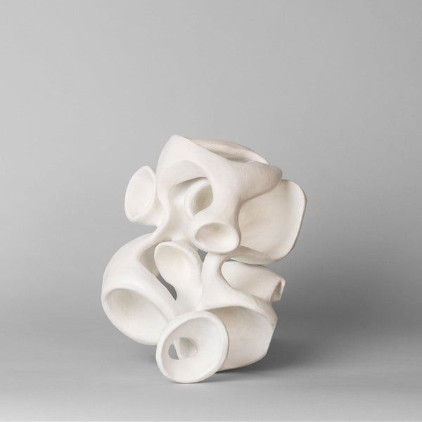 Méandres Clay Sculpture - Contemporary Mixed Media & Ceramic Works by Ariane Crovisier in Dubai