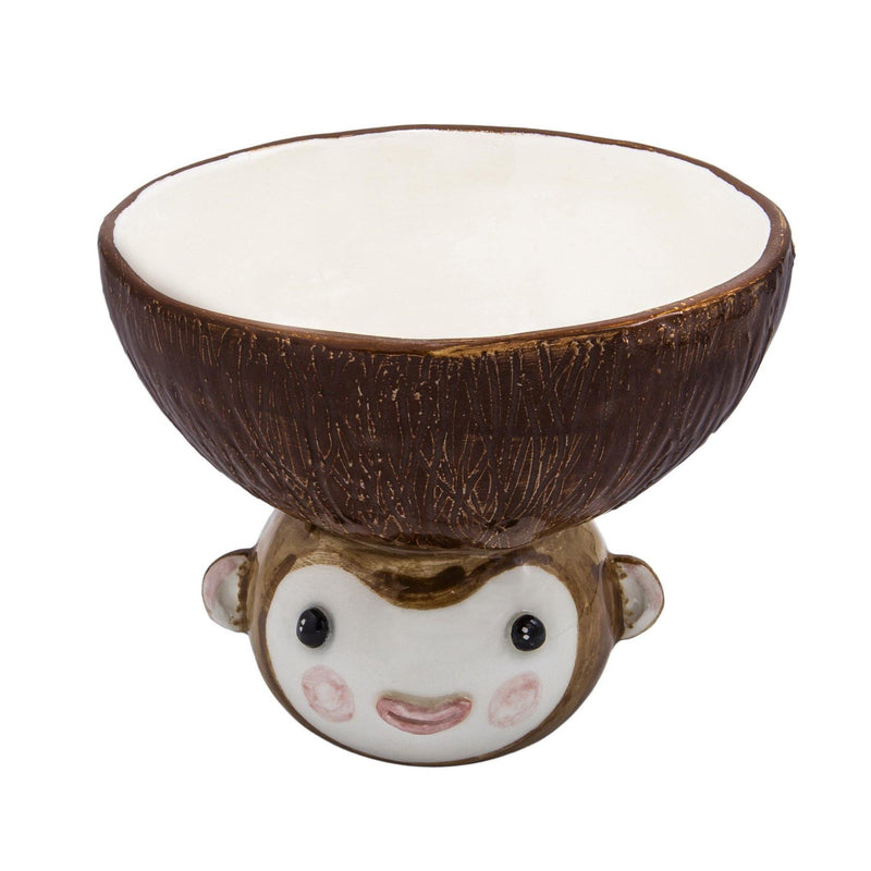 Monkey Ceramic Dip Bowl, Tabletop Accessories, Artistic Handcrafted Tableware in Dubai