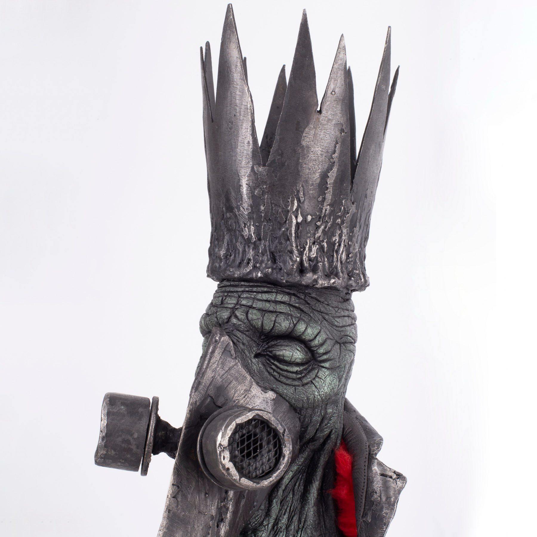 Moth The Living Idol Mixed Media Sculpture, Siamak Nasr Contemporary Visual Arts in Dubai