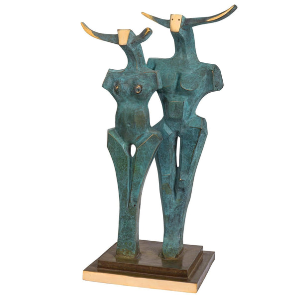 Bronze Sculpture - Mythical Creatures Series Contemporary Sculptures by Sadegh Adham in Dubai