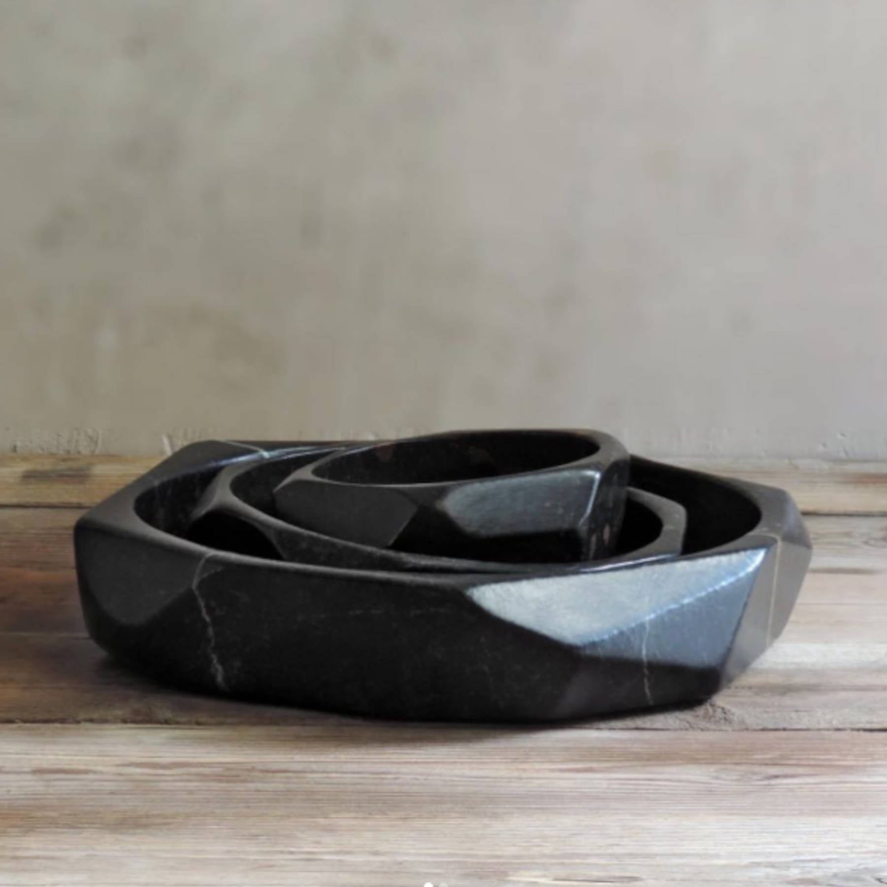Natural Stone Bowl - Black River Stone Tableware & Stoneware