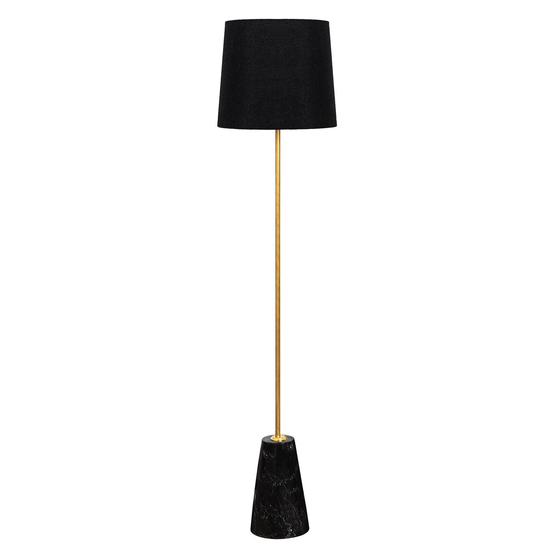 Black Marble Floor Lamp - Modern Designer Furniture & Decor in Dubai