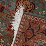 Paria Heriz Persian Carpet Wool 117x159 Green - Authentic Vintage Rugs & Kilims in Dubai