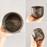 Natural Stone Bowl - Black River Stone Tableware & Stoneware