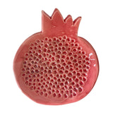 Pomegranate Ceramic Side Plate - Tabletop Accessories, Artistic Handmade Tableware in Dubai