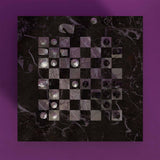 Violet Marble Chessboard - Italian Designer Furniture & Decor in Dubai