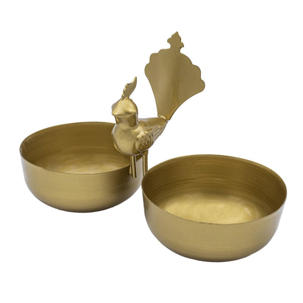 Serving Twin Bowls, Tabletop Metal Accessories, Tableware & Home Decor in Dubai