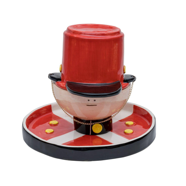 Ringmaster Ceramic Serving Plate & Bowls - Circus Pottery, Handmade Tabletop Accessories Dubai
