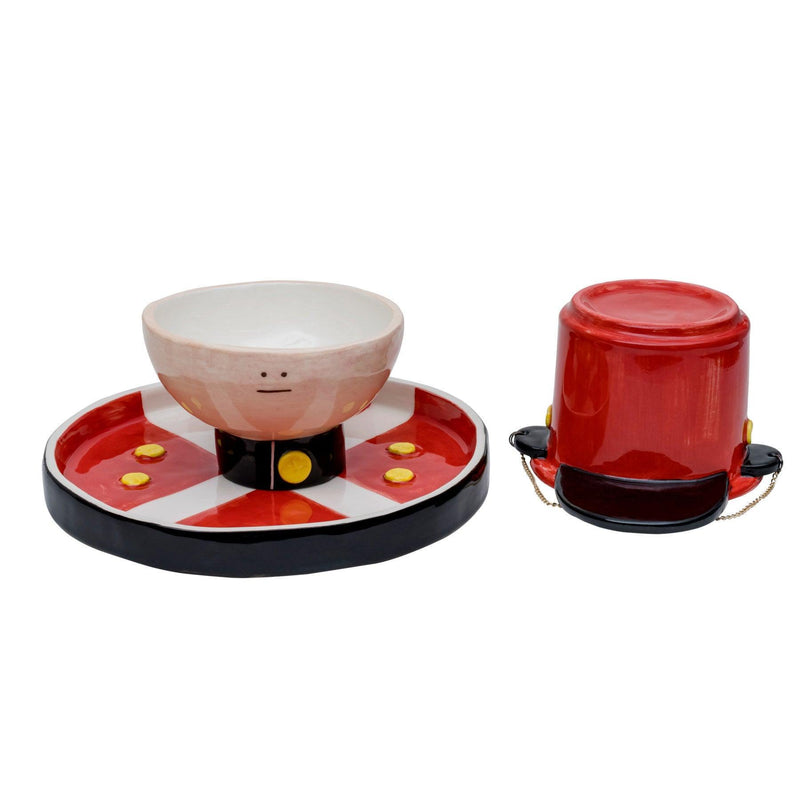 Ringmaster Ceramic Serving Plate & Bowls - Circus Pottery, Handmade Tabletop Accessories Dubai