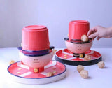 Ringmaster Ceramic Serving Plate & Bowls - Circus Pottery, Handmade Tabletop Accessories Dubai