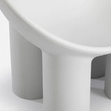 Roly Poly Armchair in White - Designer Office & Dining Chairs in Dubai