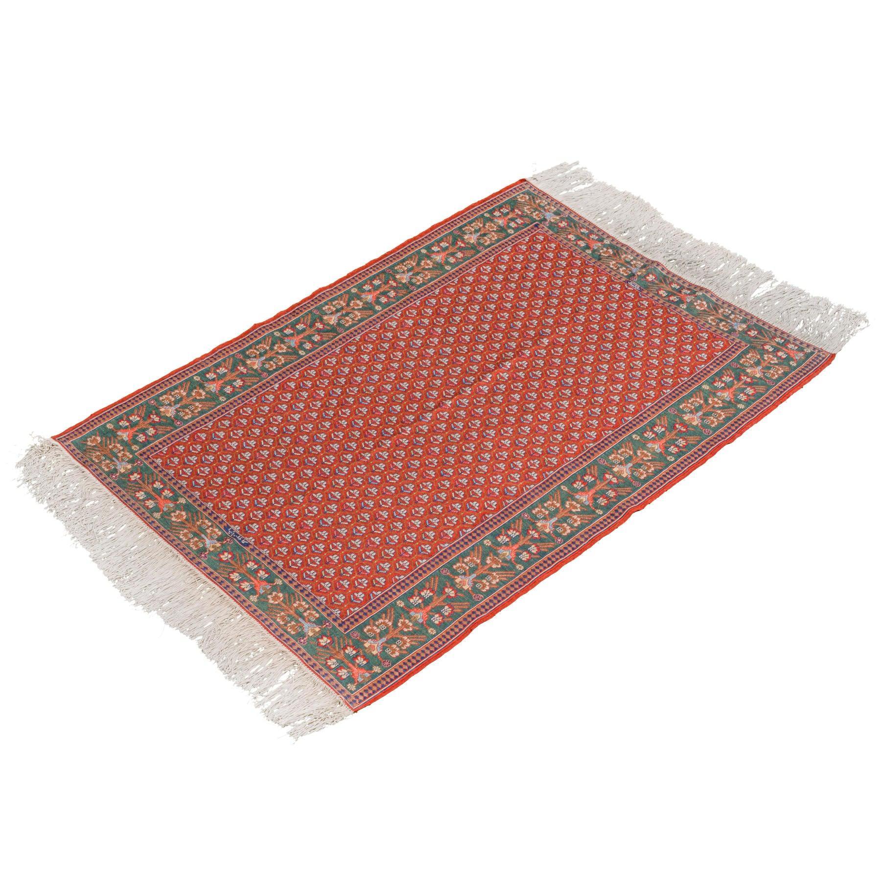 Ronak Super Fine Silk Soumak Carpet in Dubai