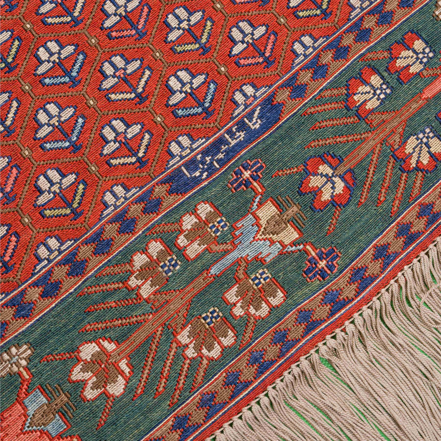 Ronak Super Fine Silk Soumak Carpet in Dubai