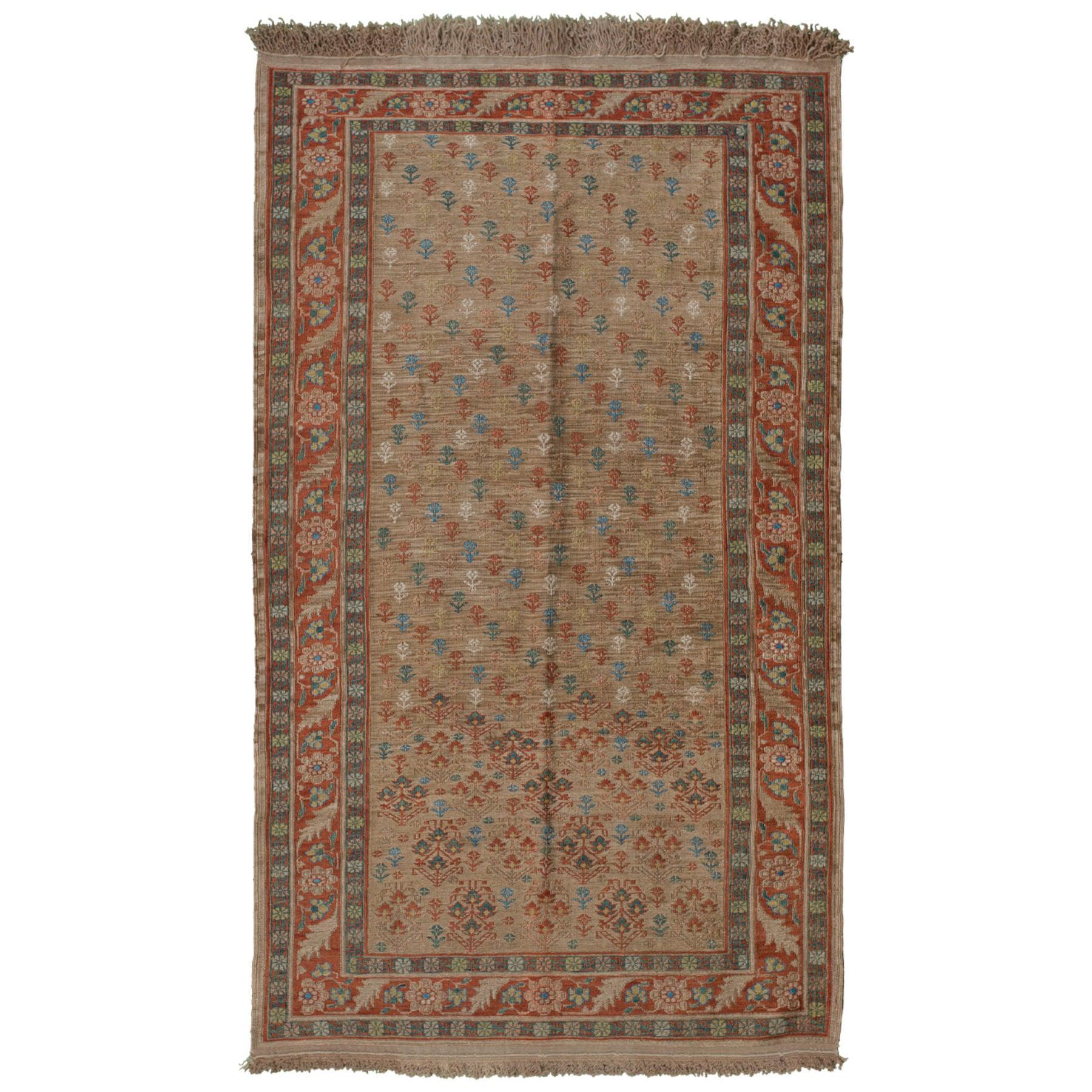 Sevda Heriz Soumak Persian Carpet Silk & Wool 91x161 - Authentic Nomadic Rugs & Kilims in Dubai