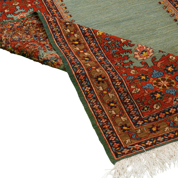 Simine Heriz Soumak Persian Carpet Wool 143x200 - Authentic Nomadic Rugs & Kilims in Dubai