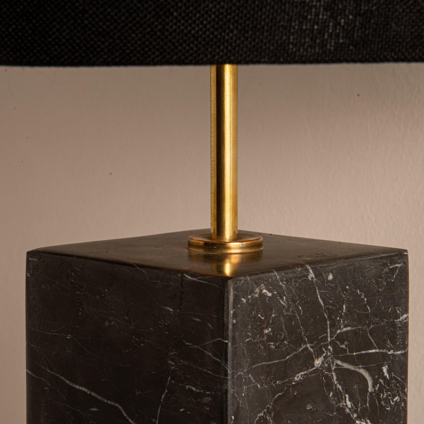 Black Marble Table Lamp - Modern Designer Furniture & Decor in Dubai 