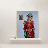 Neashan Acrylic on Canvas Painting By Solmaz Tohidloo in Dubai