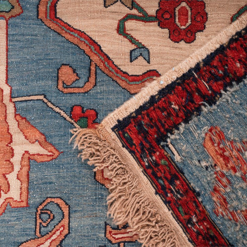 Soraya Kilim Morvaridbaf Persian Carpet Wool 130x175, Authentic Vintage Rugs & Kilims in Dubai