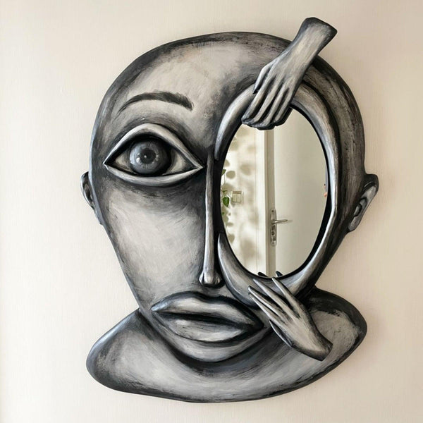 The Eye 3D Decorative Wall Mirror - Artistic Handmade 3D Wall Mirrors in Dubai