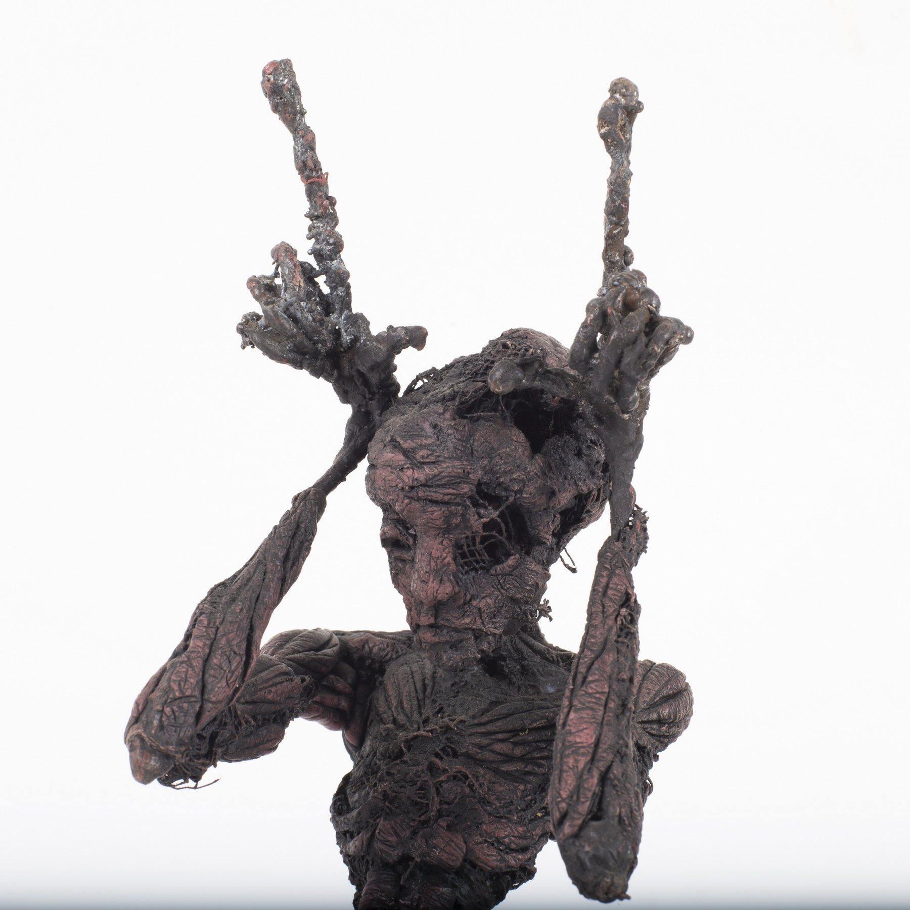 Mastermind Mixed Media Sculpture - Siamak Nasr Artworks & Sculptures in Dubai