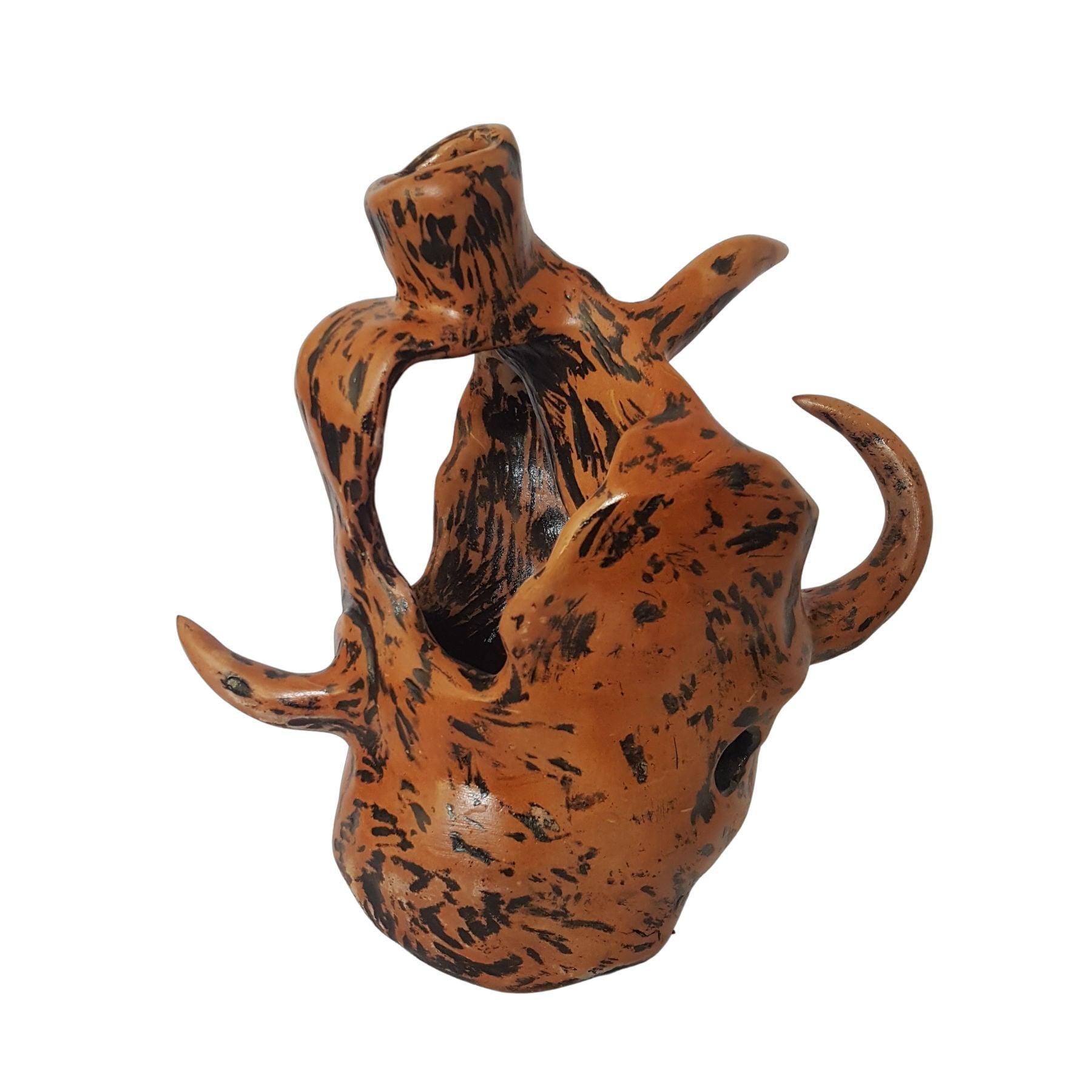 Through Ceramic and Patina Sculpture by Mohsen Dori in Dubai