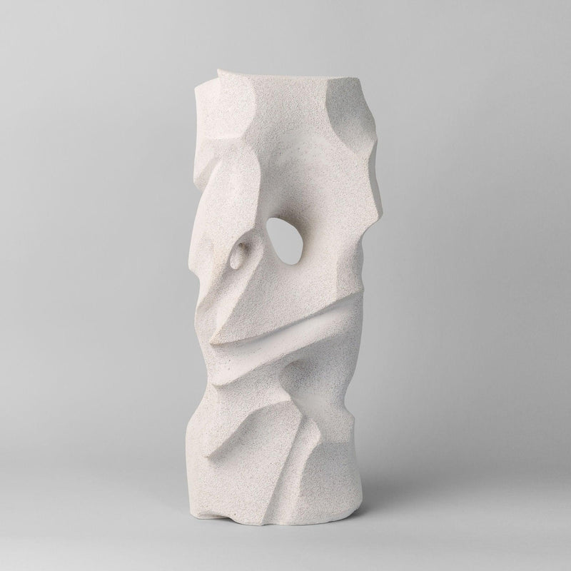 Totem Concrete Sculpture - Contemporary Mixed Media & Ceramic Works by Ariane Crovisier in Dubai