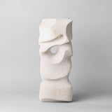 Totem Concrete Sculpture - Contemporary Mixed Media & Ceramic Works by Ariane Crovisier in Dubai