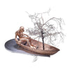Tree of Life Mixed Media Sculpture - Contemporary Statues By Keivan Beiranvand in Dubai