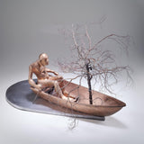 Tree of Life Mixed Media Sculpture - Contemporary Statues By Keivan Beiranvand in Dubai