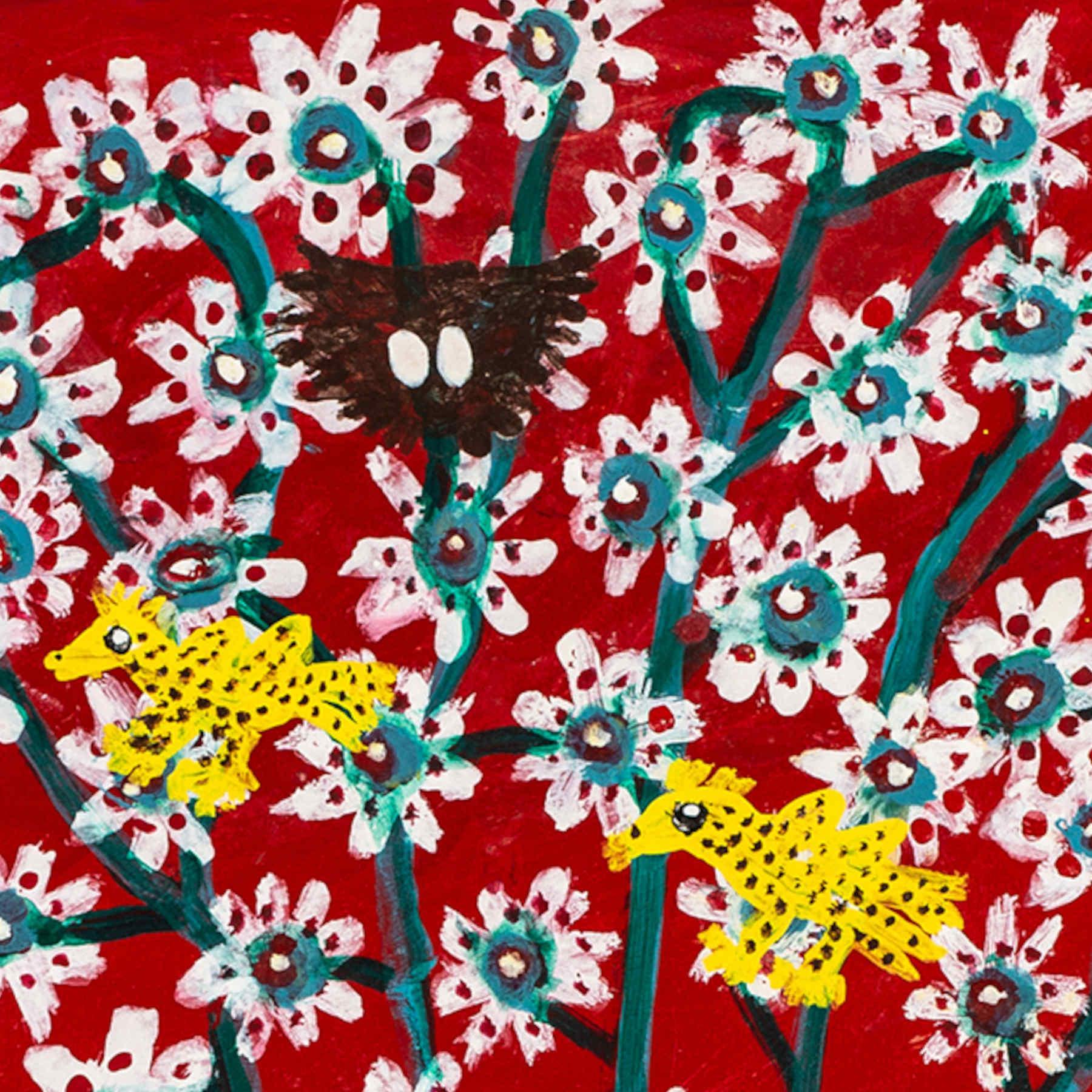 Acrylic on Wood Painting By Naneh Hassan Dubai