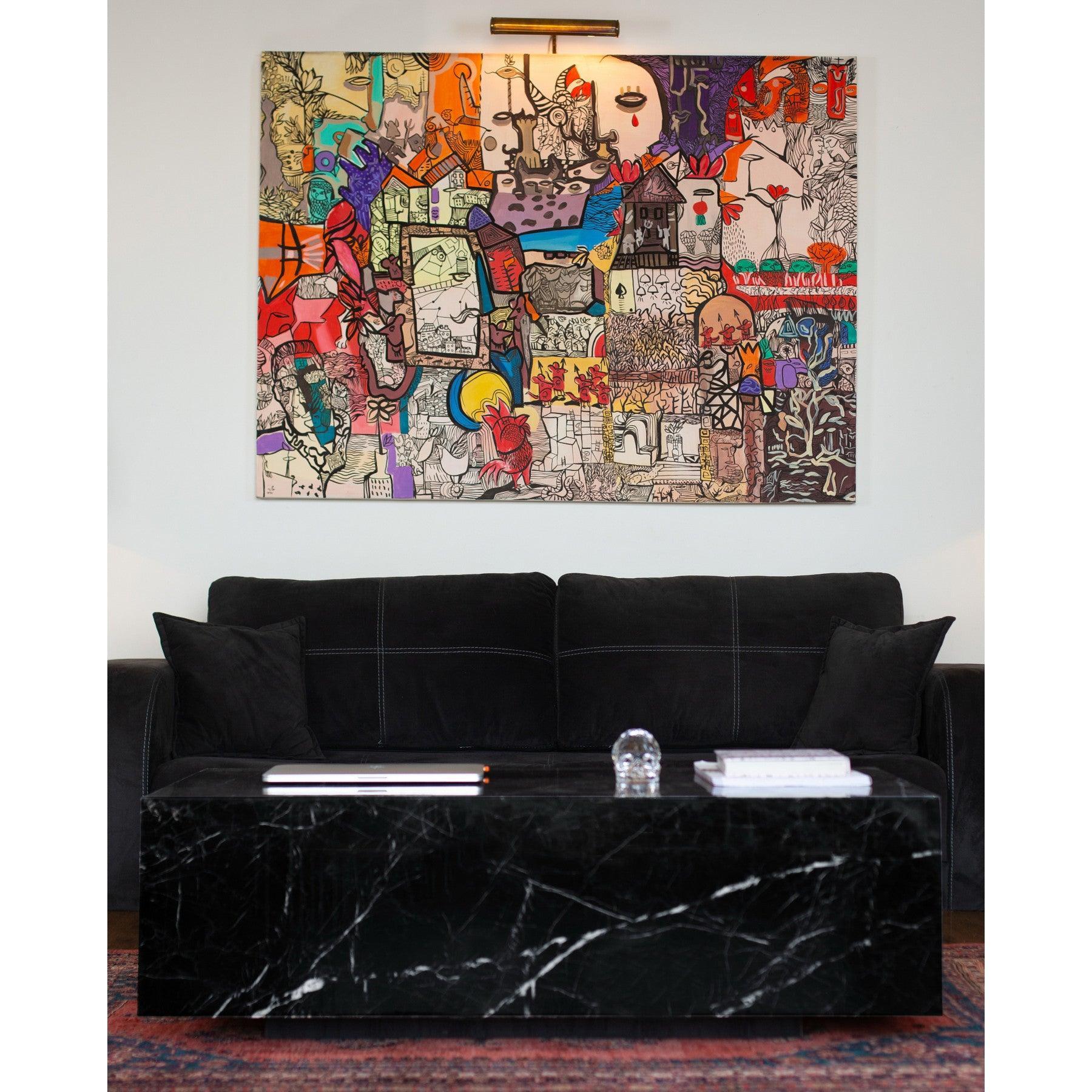 Acrylic Painting - Street Art, graffiti, Urban Art Dubai