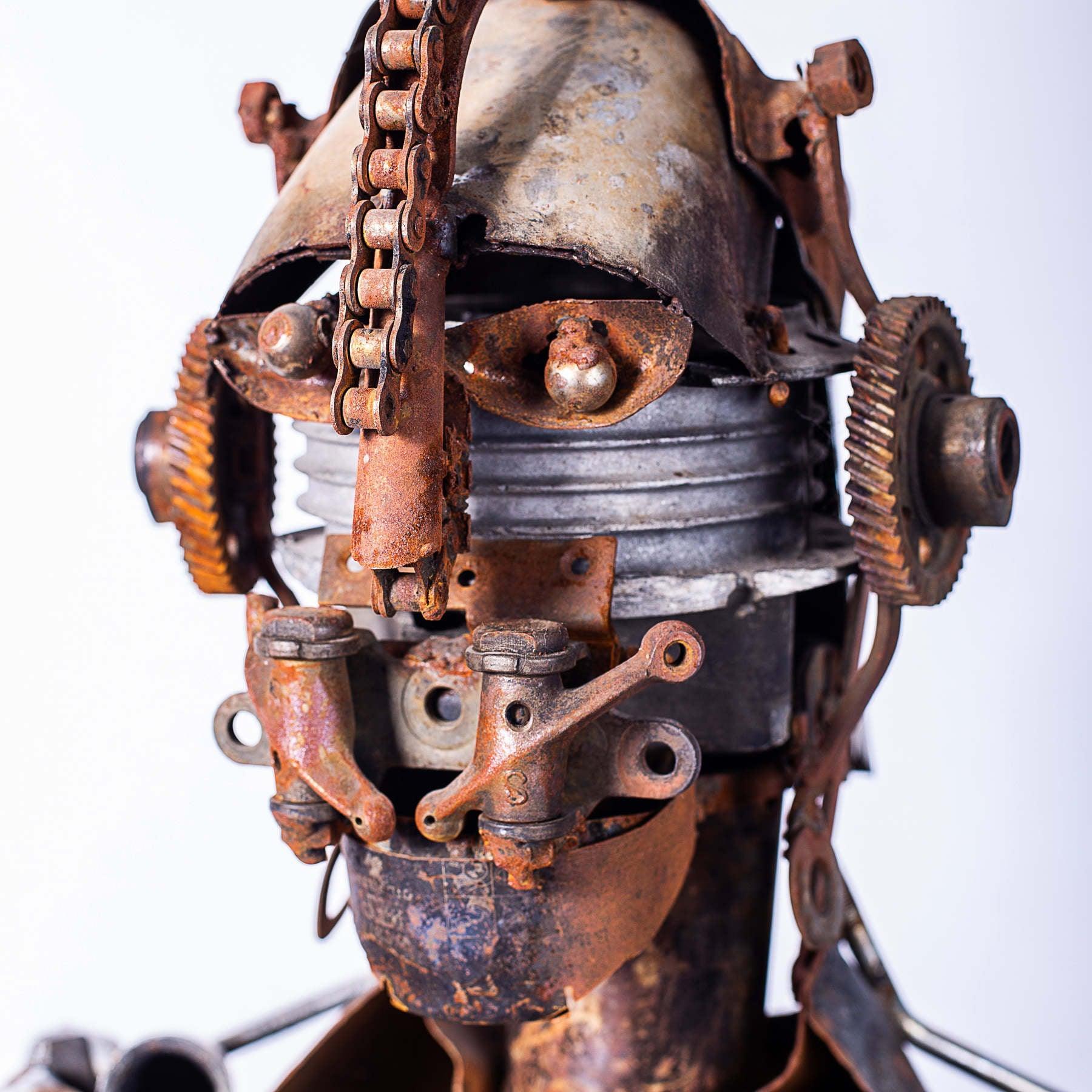 Recycled Metal Sculpture, Contemporary Scrap Metal Statues & Artworks