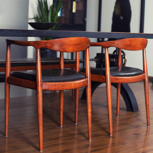 Wegner Round Chair - Designer Dining Room & Office Chairs in Dubai