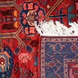 Yalda Heriz Persian Carpet Wool 165x185 Red - Authentic Vintage Silk & Woll Rugs & Kilims in Dubai