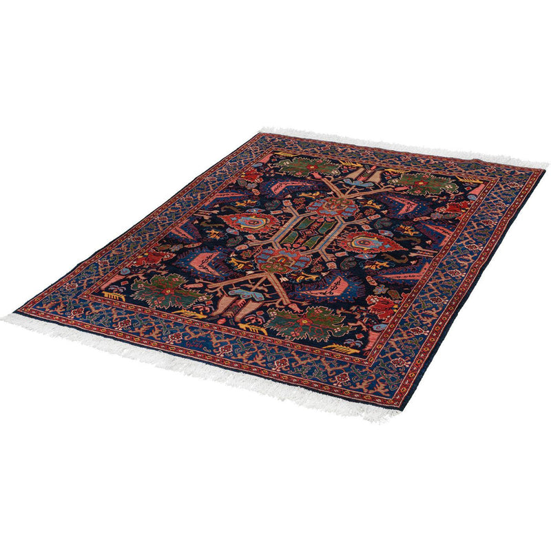 Yalda Heriz Persian Carpet Wool 192x236 Purple - Authentic Vintage Rugs & Kilims in Dubai