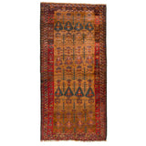 Zabol Nomadic Persian Carpet 132x260 - Authentic Oriental Wool Rugs in Dubai