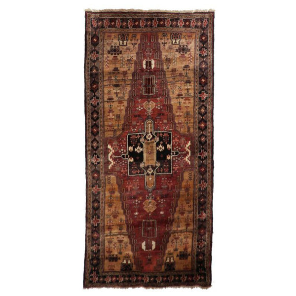 Zabol Nomadic Persian Carpet 134x283 - Authentic Oriental Rugs & Kilims in Dubai