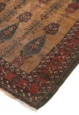 Beige Zabol Nomadic Persian Carpet - Authentic Oriental Wool Rugs in Dubai