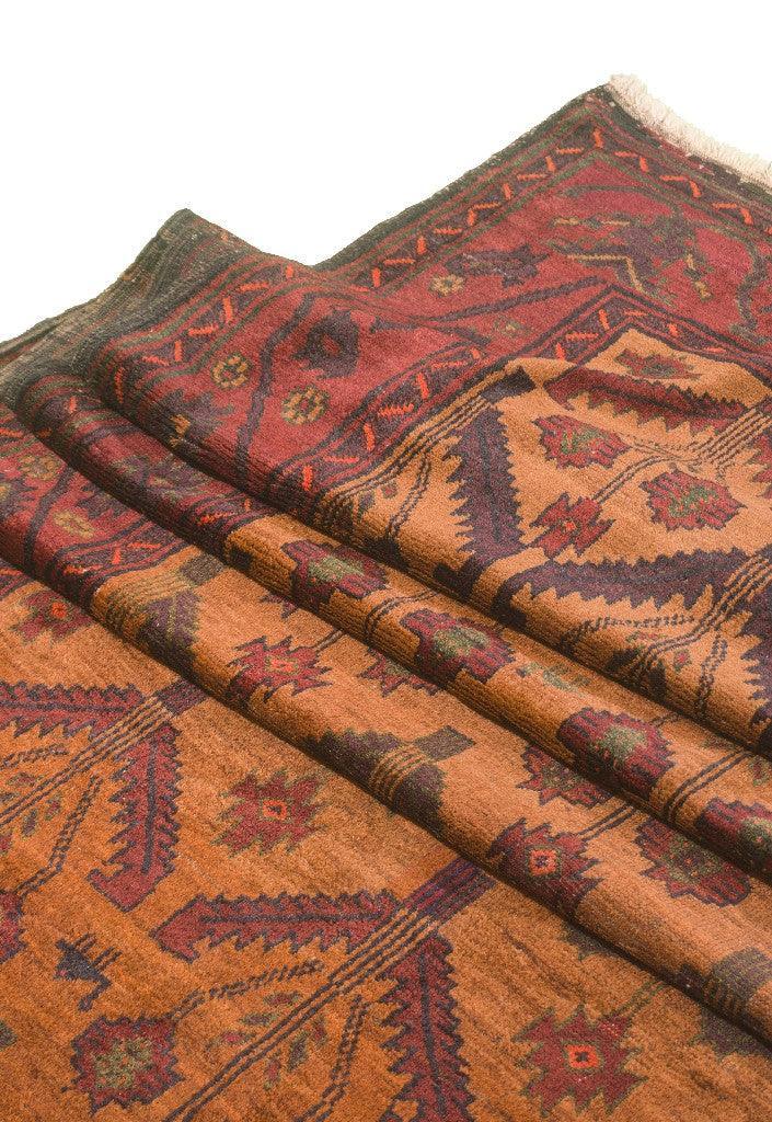 Copper Zabol Nomadic Persian Carpet - Authentic Oriental Wool Rugs in Dubai