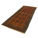 Orange Zabol Vase Persian Carpet - Authentic Oriental Wool Nomadic Rugs in Dubai