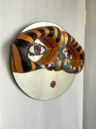 Batoola 3D Decorative Wall Mirror - Artistic Handmade 3D Wall Mirrors in Dubai